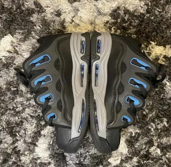 Osiris D3 2001 Skate Shoes Black/Grey/Blue - Picture 2 of 6